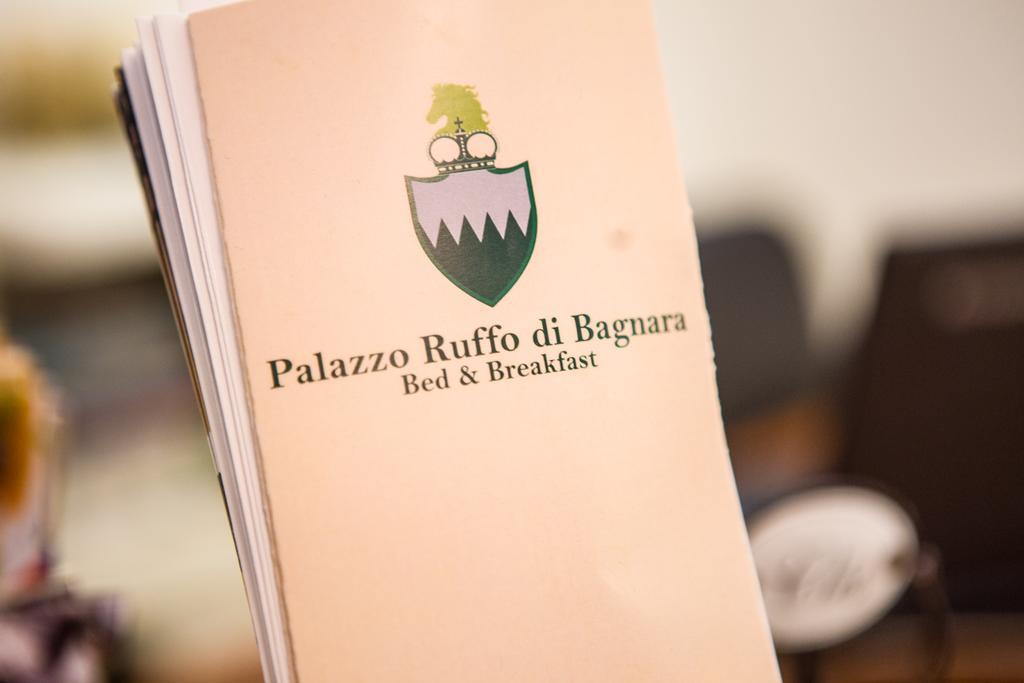 B&B Palazzo Ruffo Di Bagnara Неаполь Экстерьер фото